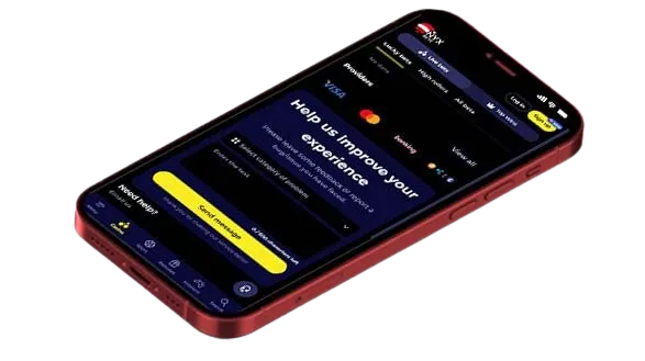 NyxBets Casino App-schermafbeelding